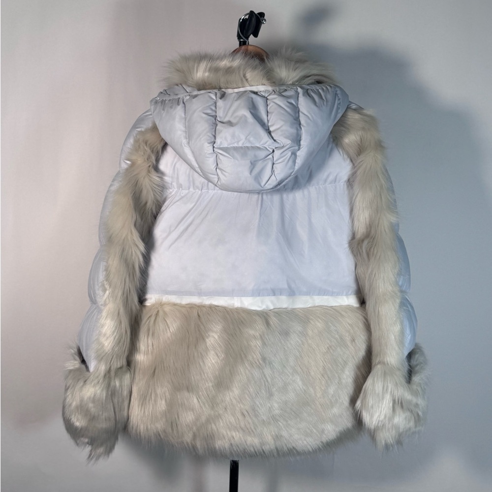 NWT NIKE X SACAI NRG PARKA W Pure Platinum - Picture 5 of 8